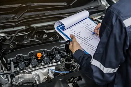 MULTI POINT INSPECTION WITH RECALL CHECK