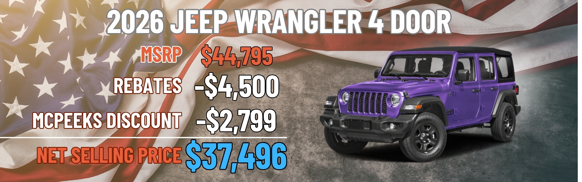 wrangler for purchase september 2026